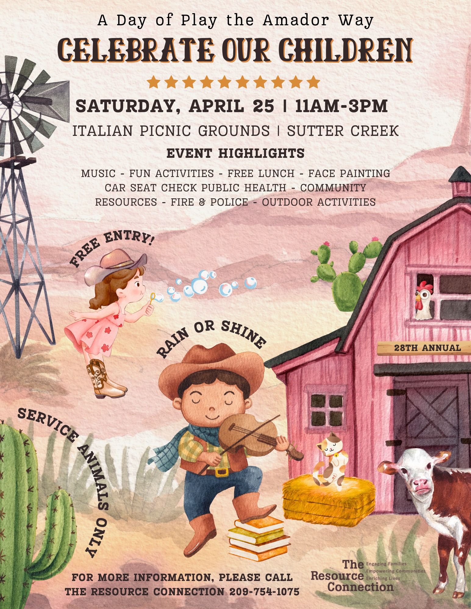 Celebrate Our Children Festival poster